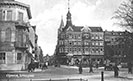 Die Straße Alt-Köpenick und der Schloßplatz in der Köpenicker Altstadt, Jahr: 1930