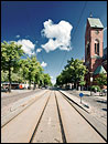 Bölschestraße am Marktplatz
