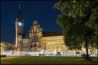 Rathaus Köpenick bei Nacht