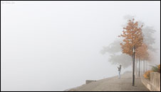 Nebel über der Spree