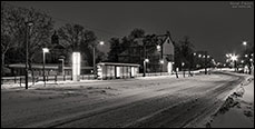 Müggelheimer Straße im Winter